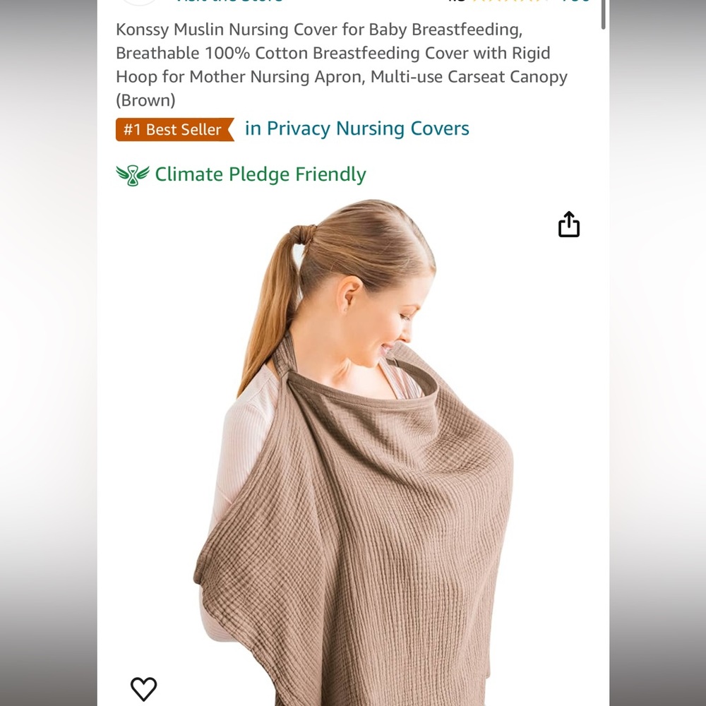 Breastfeeding cover